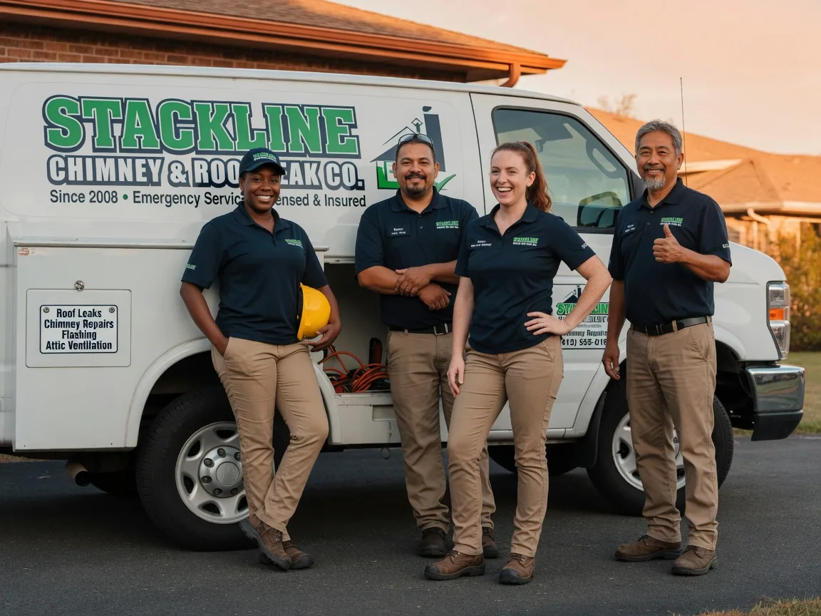 Chimney flashing repair company in Foxworth, MS